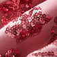 starry pink sequin tuxedo