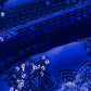 starry navy sequin tuxedo
