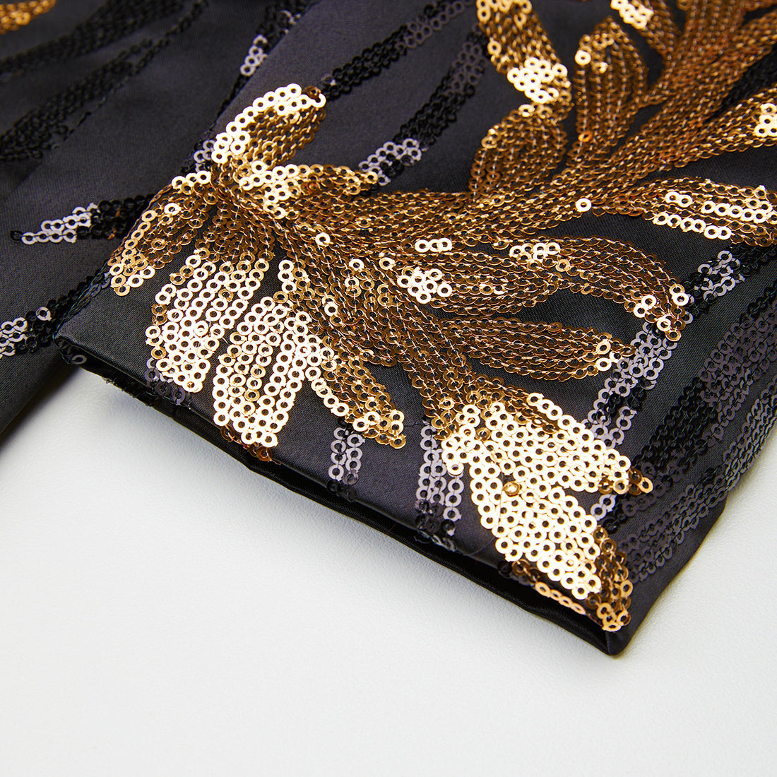 Golden Leaves Embroidered Statement Jacket