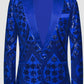 starry navy sequin tuxedo