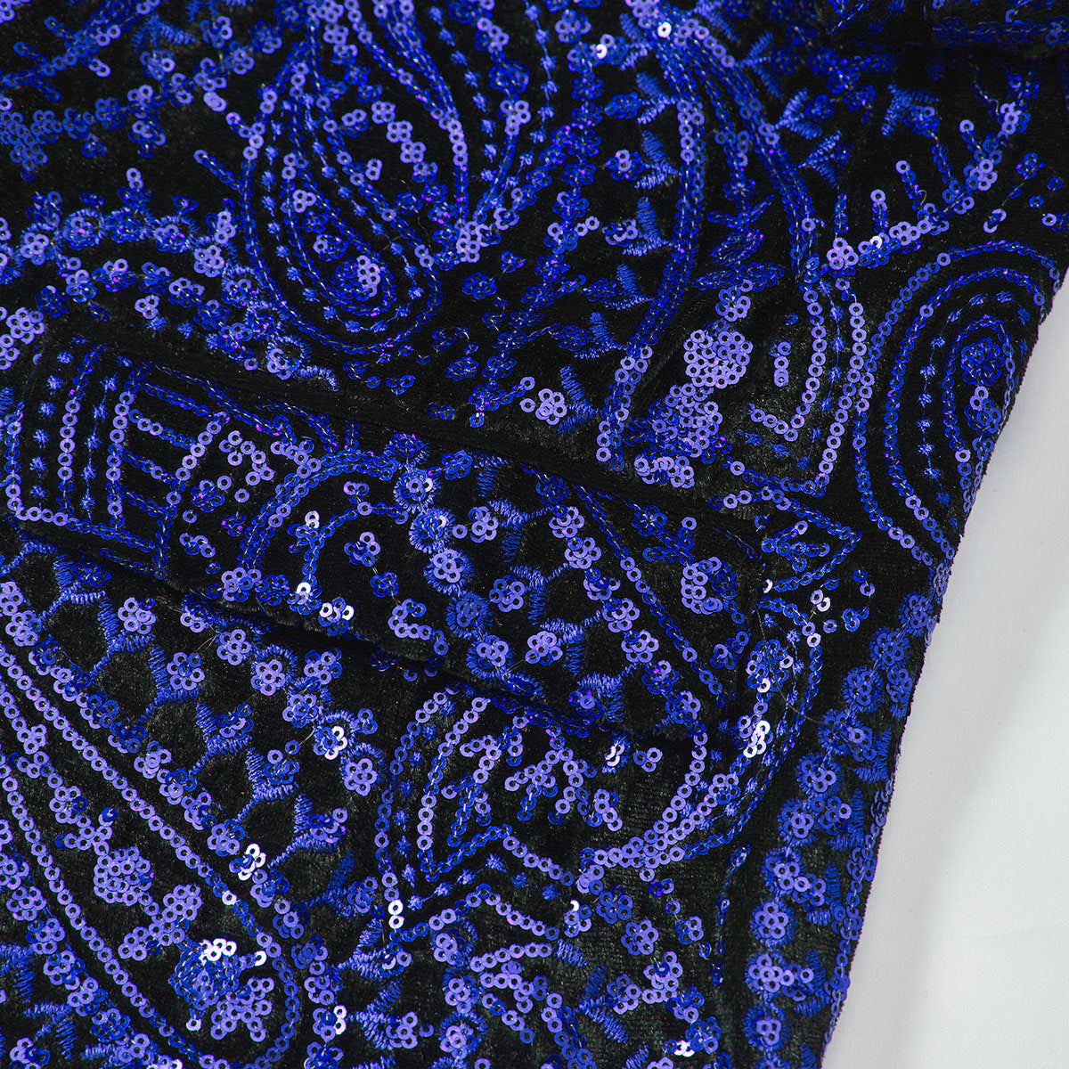 Noir Blue Paisley Jacket