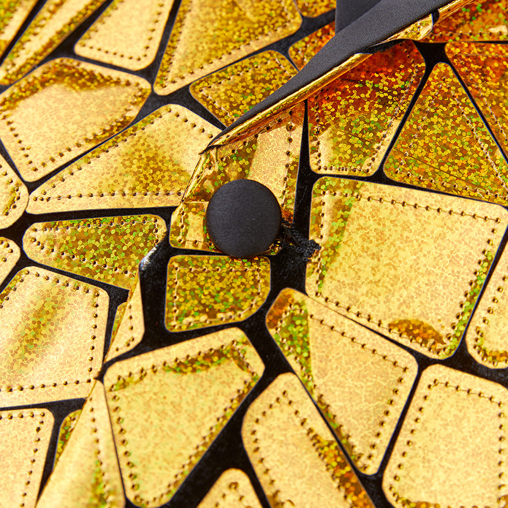 Golden prom suit details - 6