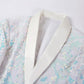 White Sequin Jacket details