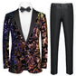 Purple and Black Blazer 