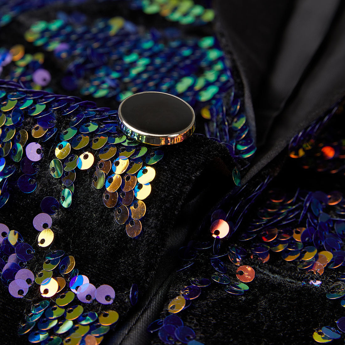 Purple and Black Blazer details - 3