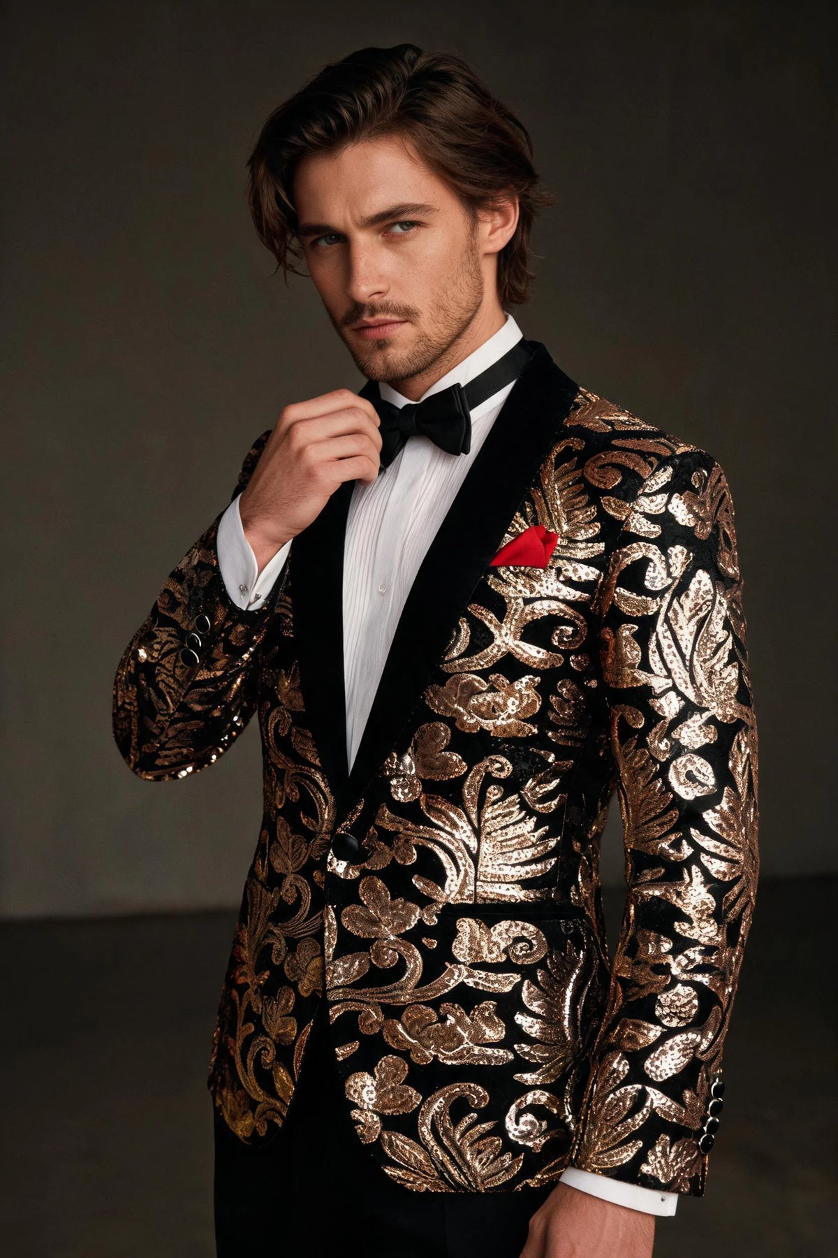 Golden Blossom Icon Jacket