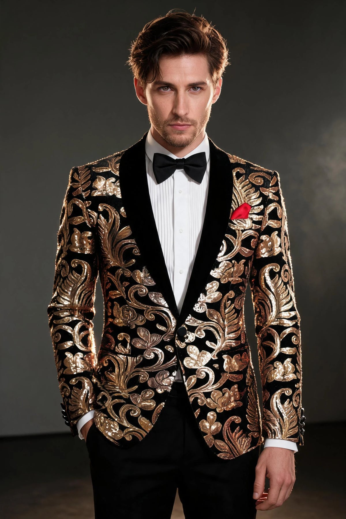 Golden Blossom Icon Jacket