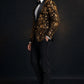 Men's Sequin Tuxedo Golden Falling Stars