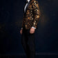 Men's Sequin Tuxedo Golden Falling Stars