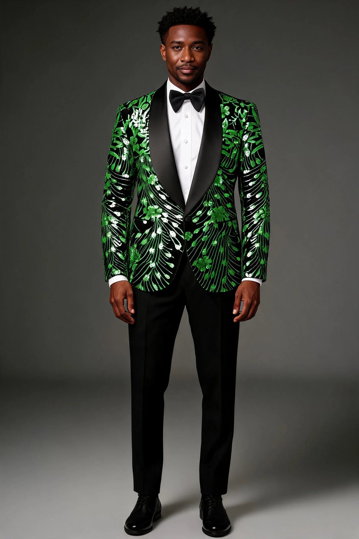 Emerald Falling Stars Jacket