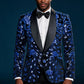 Midnight Blue Sequin Jacket