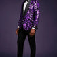 Violet Falling Stars Jacket