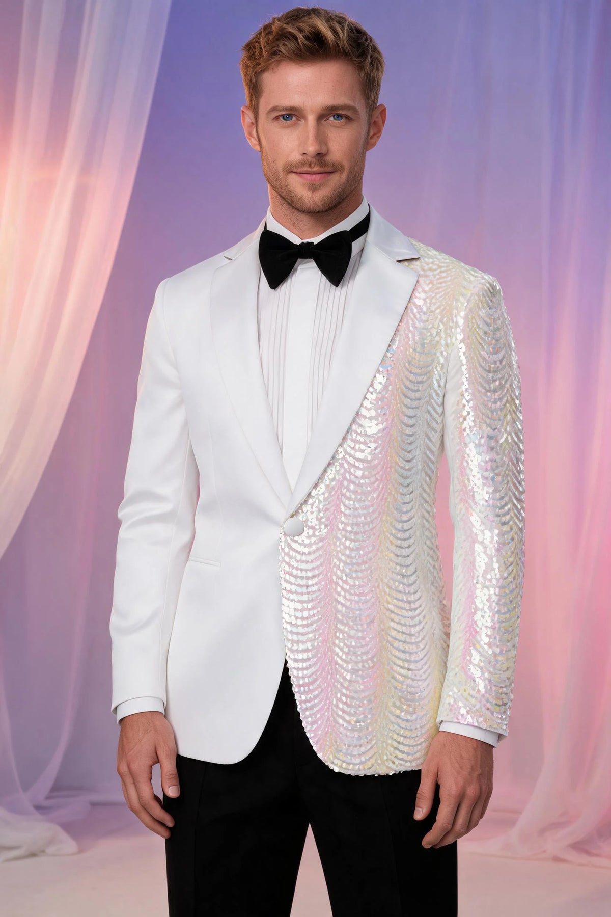 Rose Ripple Sequin Jacket