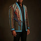 Tribal Icon Embroidered Statement Jacket