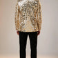 Floral Shawl Sequin Jacket