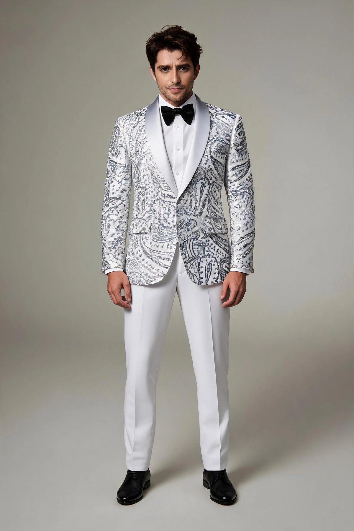 Paisley Sequin Jacket