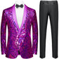 purple prom suit