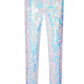 Men's 2-Piece Shawl Lapel in Satin Blue and White Sequin Tuxedo